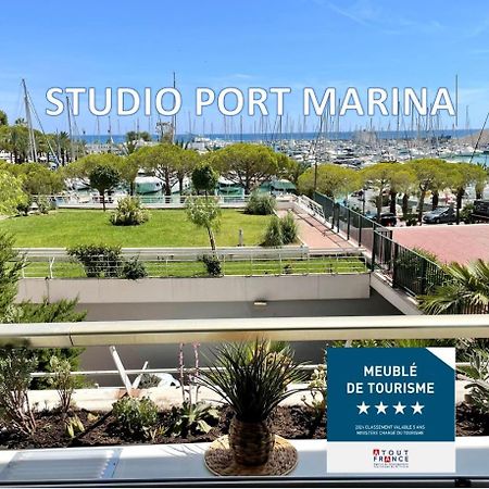 Studio Port Marina - Parking Prive, Climatise Au Ducal Villeneuve-Loubet Exterior foto