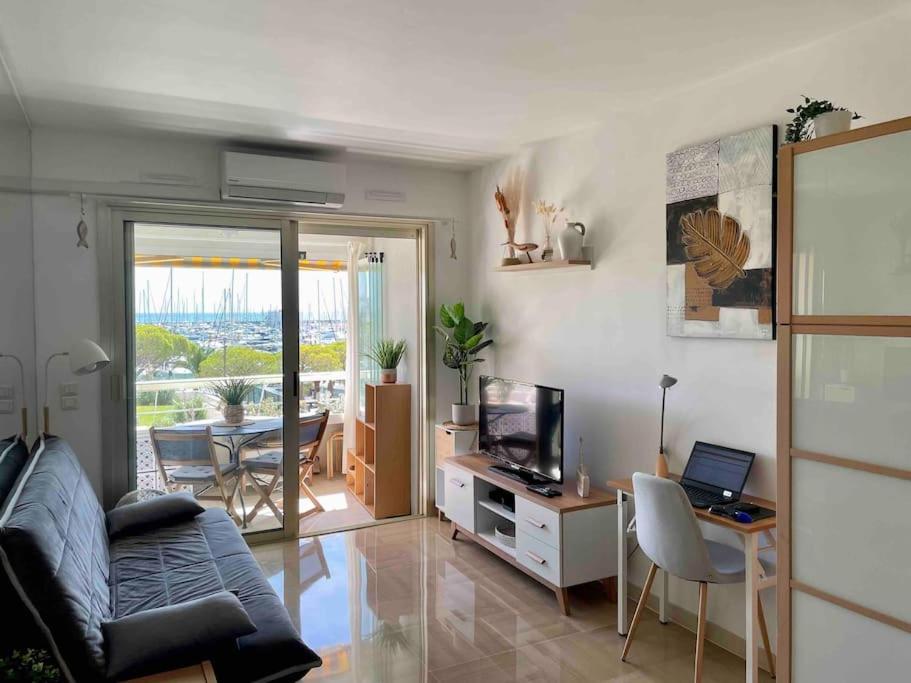 Studio Port Marina - Parking Prive, Climatise Au Ducal Villeneuve-Loubet Exterior foto